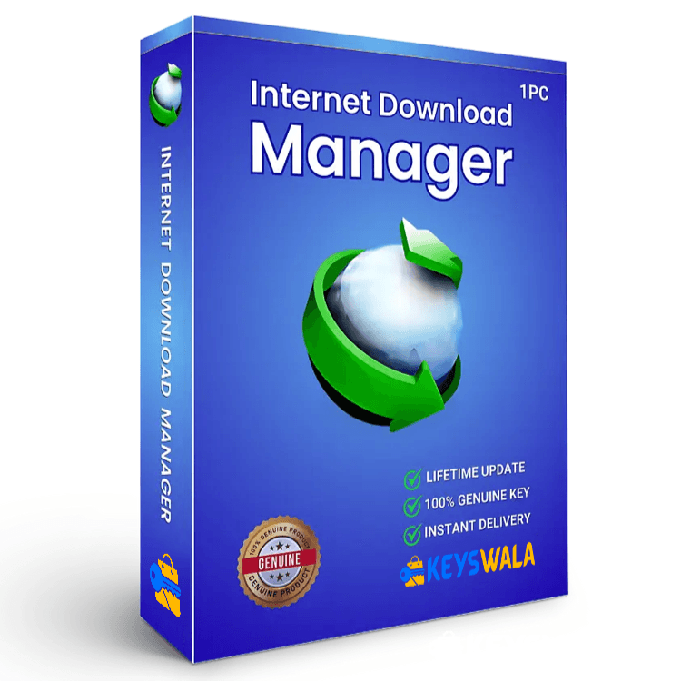 Internet Download Manager License Key 1 Year 1 User
