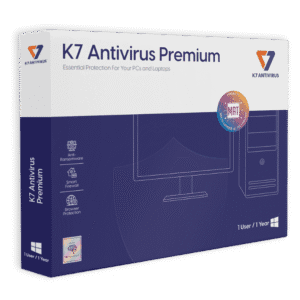 K7 Antivirus Premium License Key (1 User, 1 Year)