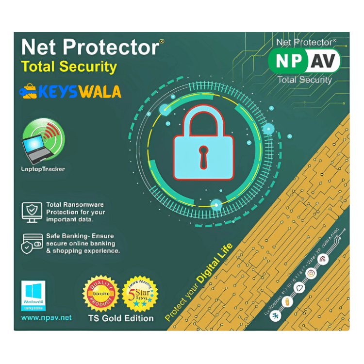 Net Protector Total Security Activation Key for 1 Year 1 User